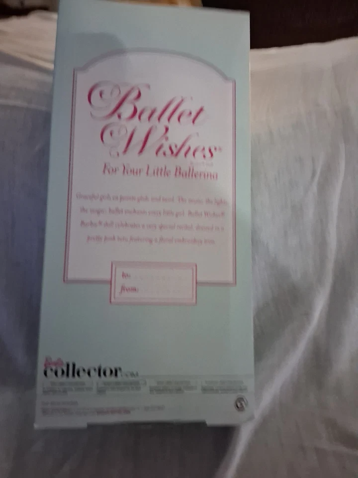 Muñeca Barbie Mattel 2017 Signature Ballet Wishes DVP52plnk Label Foto 4 de 4