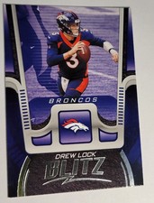 2021 Drew Lock Card #BTZ-DLO Panini Blitz Denver Broncos NFL Football