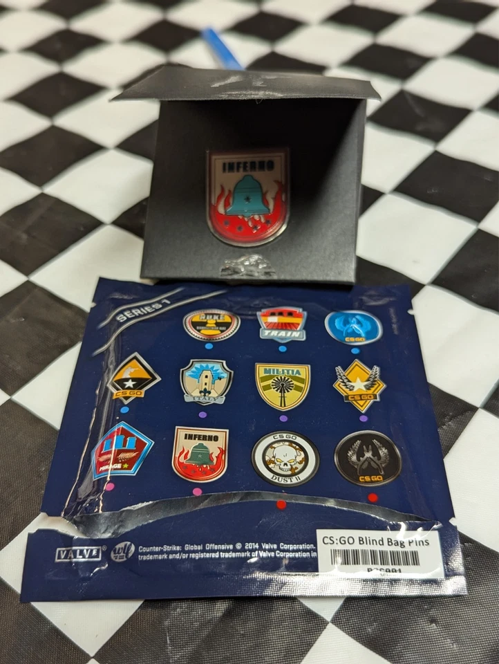 Prendedor Coleccionable CSGO Serie 1 - Inferno - Código SIN RAYAR - CS GO / CS2 Foto 3 de 3