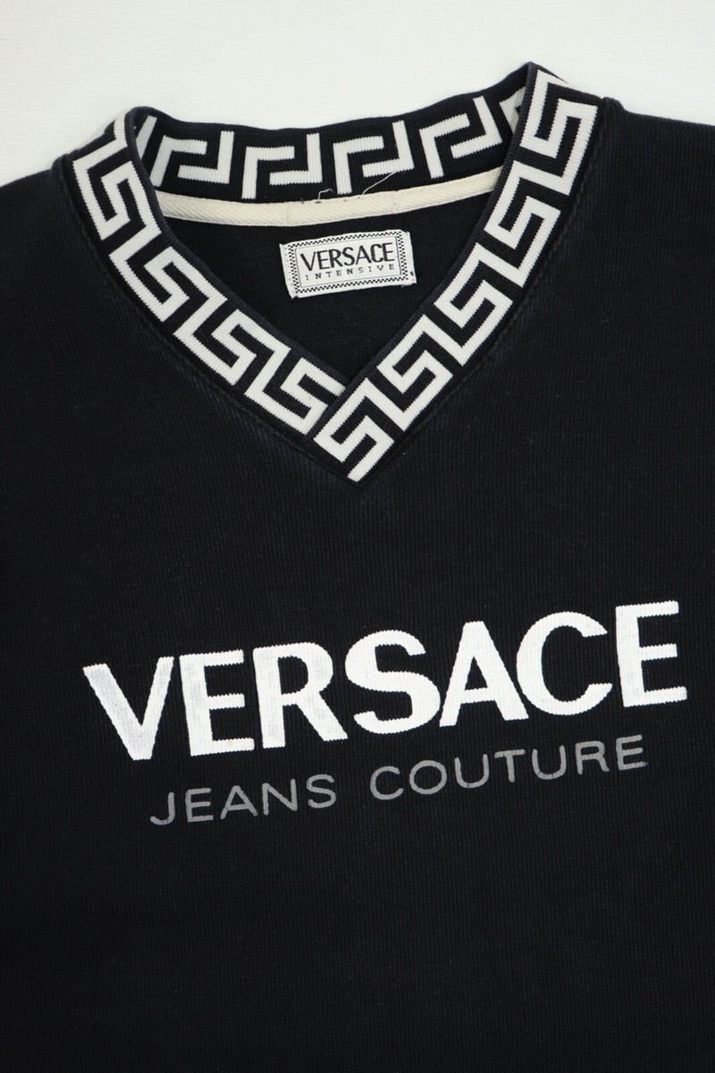 Versace Jeans Couture Vintage 80s 90s Intensive Heavy Ribbed 