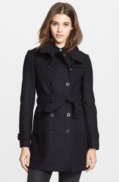 burberry wool blend coat