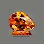 NATURAL MADEIRA CITRINE 10 x 7 MM PEAR CUT FROM BRAZIL F-4822