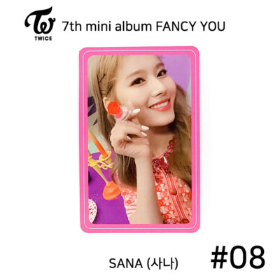 TWICE 7th mini album FANCY YOU Official Photocard SANA KPOP
