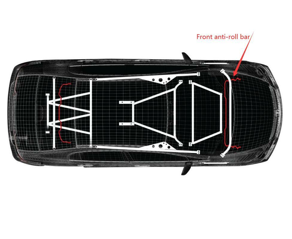 FITS 19901998 MAZDA MIATA MX5 ULTRA RACING FRONT RIGID STRUT TOWER