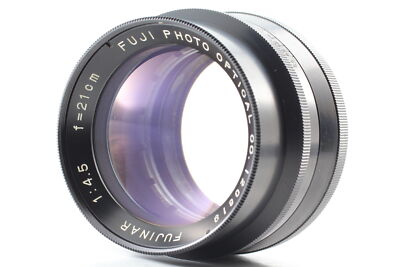 フィルムカメラ FUJI Fujinar-SC 21cm f/4.5 Copal No. 3 Exc+5