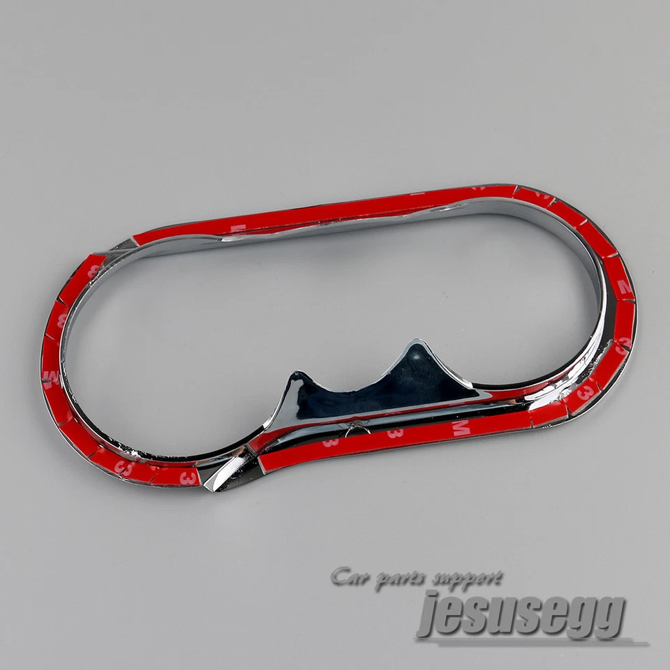 Chrome Interior Drink Cup Holder Frame Cover Trim For Ford Ecosport 2013-2015 — 第 4/4 张图片