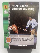 WCW Nitro TCG Stick Check - Outside the Ring 108/114 2000
