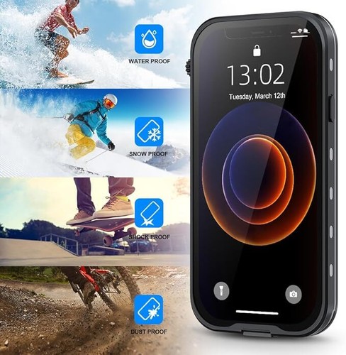 For iPhone 12 Mini IP68 Full Coverage Protective Shockproof/Dustproof Phone Case - Picture 7 of 7