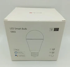 TECKIN SB60 4PK Smart Bulbs LED, Dimmable, Wi-Fi, Voice, App Control