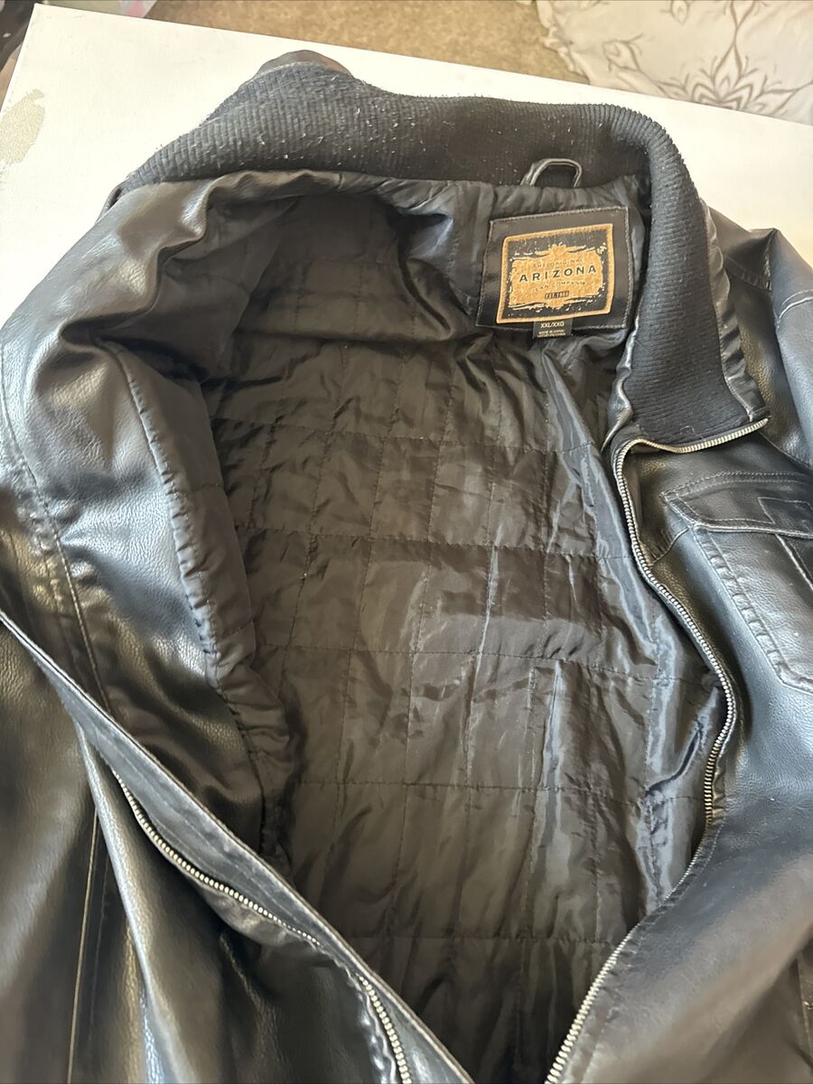 VTG 90s ARIZONA JEAN COMPANY Premium Denim Leather Jacket VTG 90s ARIZONA JEAN COMPANY Premium Denim Leather Jacket