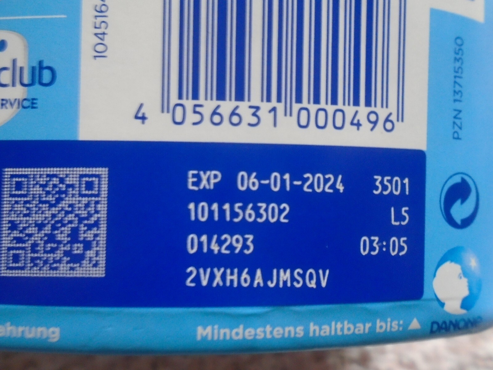 Aptamil HA 1 800 g HiPP HA 1 Combiotik von Geburt an Anfangsmilch MHD abgelauf