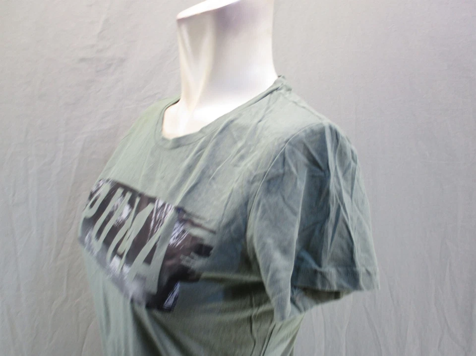 Camiseta deportiva Puma talla M para mujer verde manga corta algodón 5BL-382 Foto 4 de 4