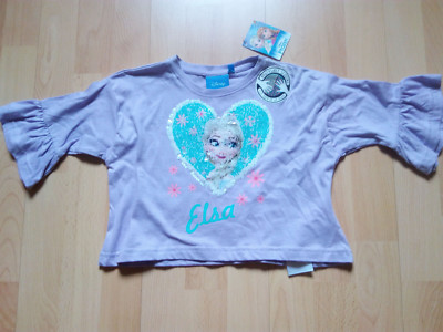 Shirt '' Eiskönigin Elsa '' Gr. 98@NEU und ungetragen.Ein MUSS für kleine Fans 