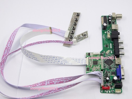 TV Controller Board kit EDP LED LCD VGA HDMI for B156XTN04.0 1366X768 15.6" diy - Afbeelding 6 van 6