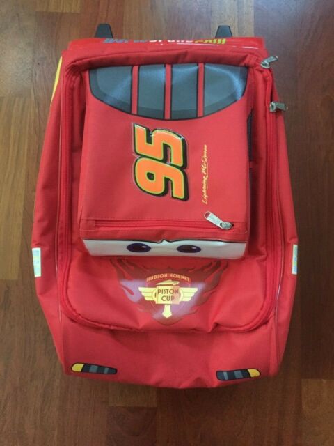 Disney Pixar Cars Lightning McQueen Roller Luggage 17