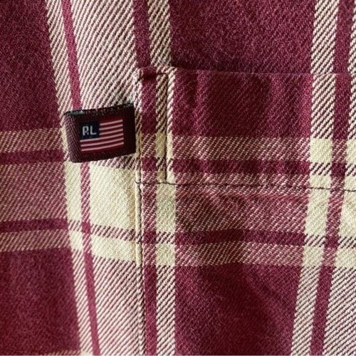 Ralph Lauren Jeans Company camicia uomo in flanella maniche lunghe con bottoni taglia XL - Foto 3 di 6