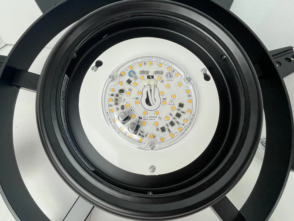 Harbor Breeze Henderson Ceiling Fan Motor Assembly and Safety Cable PARTS ONLY - Image 2 of 4