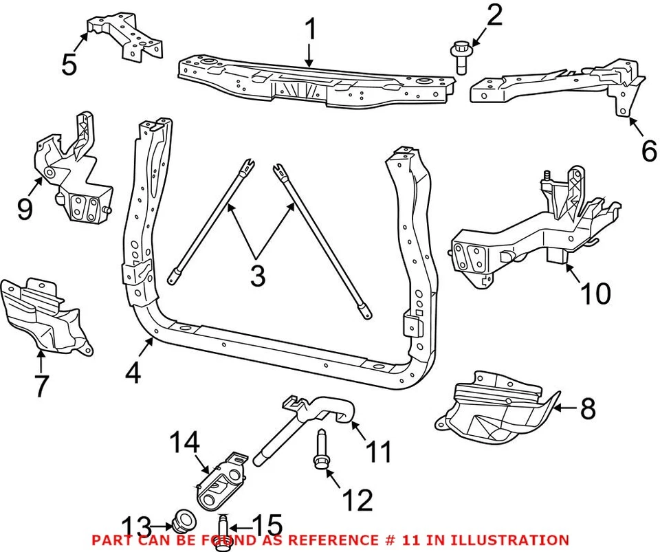 Gancho de remolque derecho para pasajero delantero Mopar genuino OEM para Jeep Grand Cherokee Foto 2 de 2