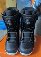 Thirtytwo 32 Lashed Double Boa Snowboard Boots Mens 14 Black (Barely Used)