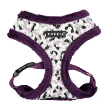 tHuxley Dog Harness Over-The-Head Warm Winter Leopard Pattern Adjustable... New