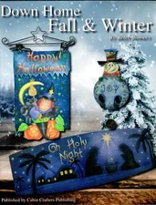 Down Home Fall & Winter Decorative Painting Patterns Book Betty Bowers