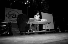 Train performs at Kemper Arena in Kansas City Missouri in June 1989 Old Photo 1