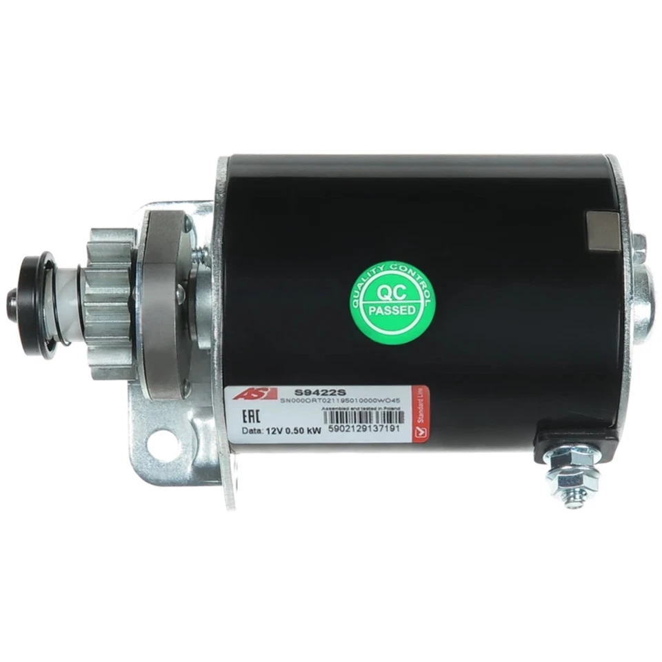 Anlasser 14 Zähne für Briggs & Stratton Toro John Deere 12V 0.5kW Rasenmäher - Bild 2 von 4