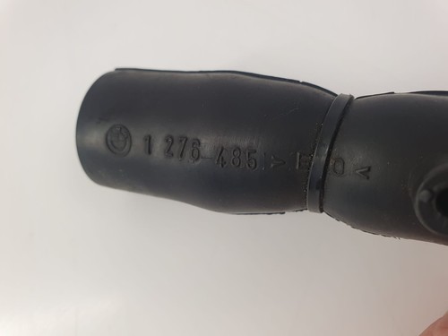 Used OEM EURO BMW E24 Engine Crankcase Vent Hose with Support 1276485 #10N - Picture 5 of 5