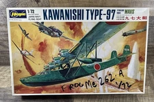 Hasegawa 1/72 Kawanishi Type-97 Mavis Flying Boat Model Kit