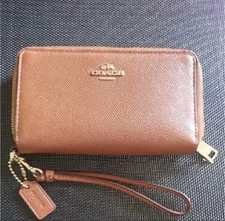 Beautiful item! ! COACH double zip phone wallet