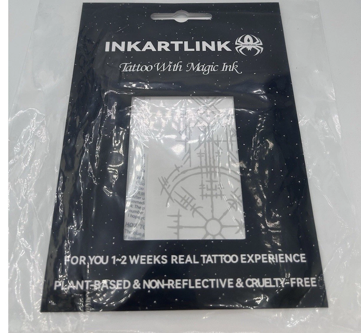 INKARTLINK Temporary Tattoos, Semi Permanent Ancient Symbol Tattoos - product detail image 4