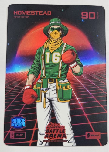 2026 Bo Jackson Battle Arena #PG-112 HOMESTEAD Nick Kurtz Brawl Power Glove Foil