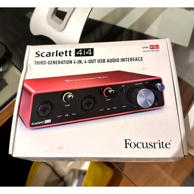 Focusrite Scarlett 4i4 - 3. Generation USB Audio Interface