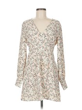 Nasty Gal Inc. Women Ivory Casual Dress 8