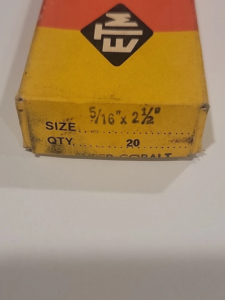 Full Box ETM Israel Super Cobalt HSS Square Lathe Cutter Tool Bit 5/16" x 2-1/2" - Image 3 of 4