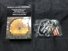 BIKE LITES -  New Activ Life LED Bike Wheel BlueLights w/ Batteries set of 2 