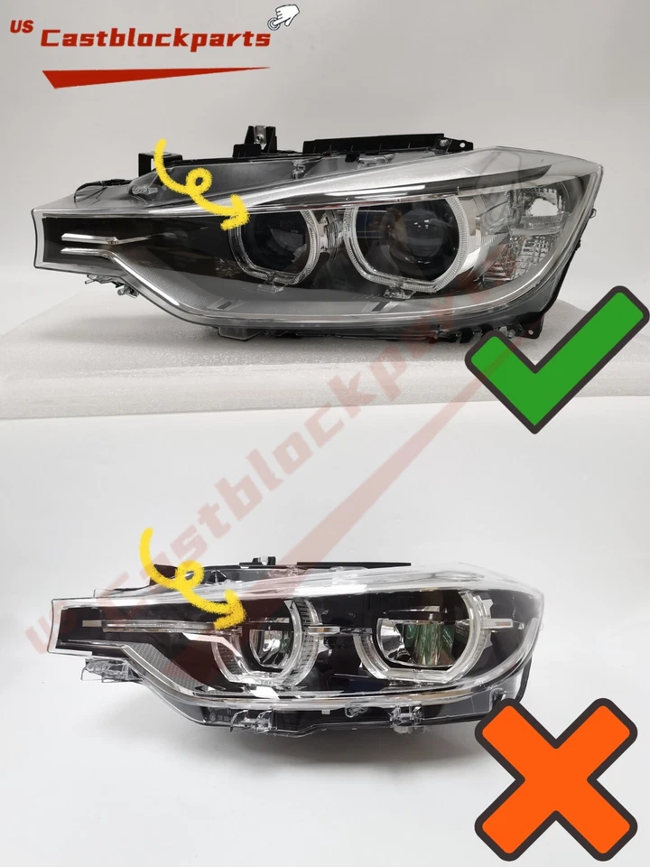 11 12 13 14 15 BMW Serie 3 320 350 328 F30 Xenón HID Faro Adaptable L+R Fabricante de Equipo Original Foto 2 de 4
