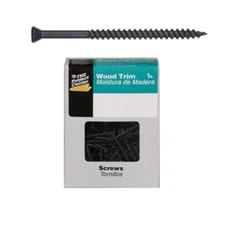 Hillman 47310 6 x 1 In. Trim Screw with Sharp Point, Square Drive