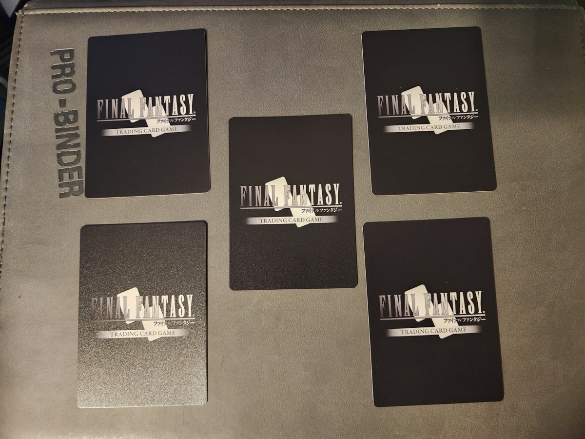 FINAL FANTASY Foil Bundle 英語版　日本語版セット Final Fantasy Trading Card Game Booster Pack: From