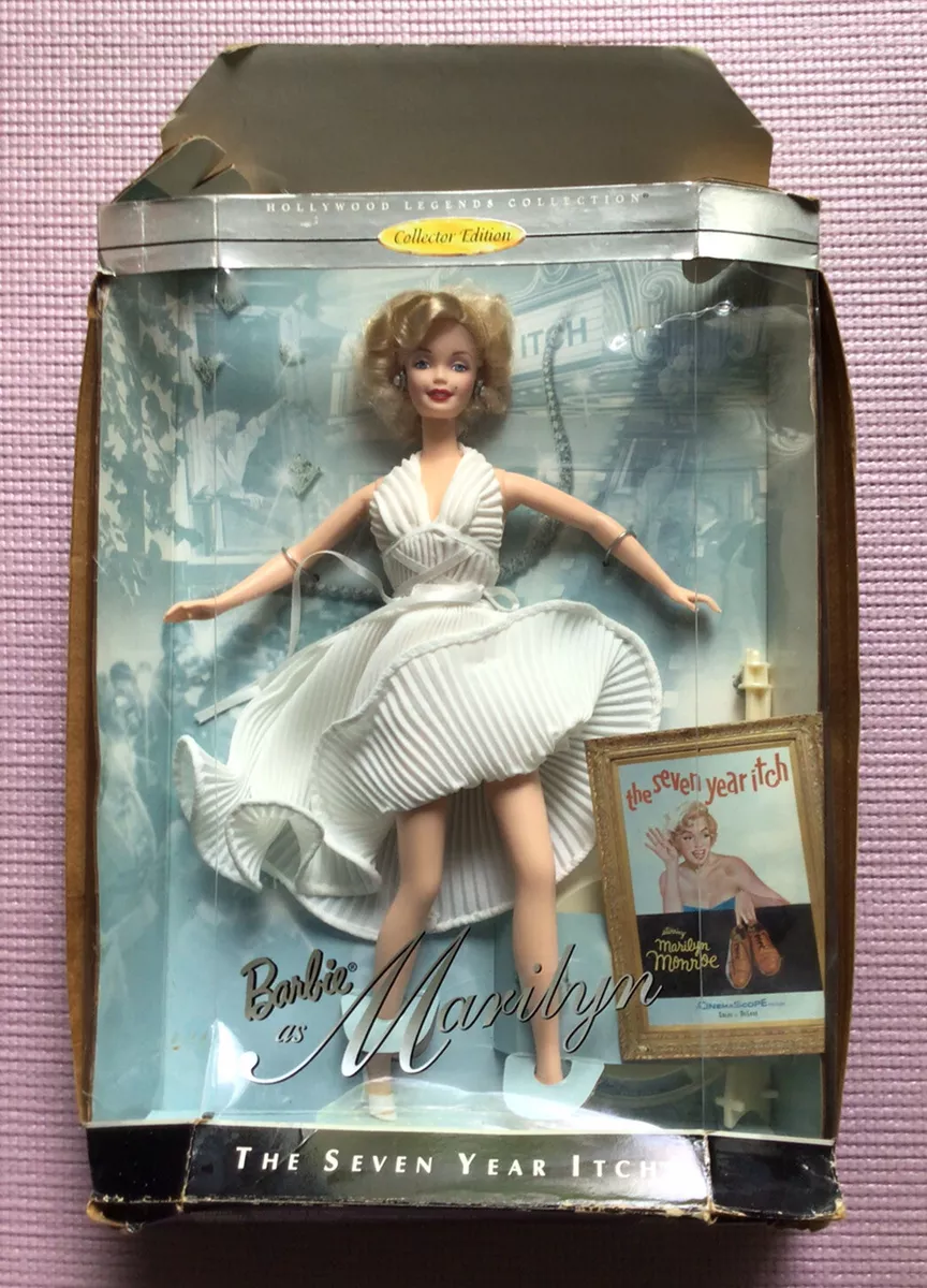 1997 Mattel Barbie as Marilyn Monroe sept ans Itch dition collector 17155 Neuf
