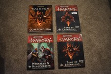GAMES WORKSHOP WARCRY RULEBOOKS. EXCELLENT CONDITION!!!!!