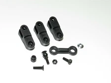 SER600021 SERPENT COBRA SRX8-E PRO BUGGY STEERING LINKAGE WITH SERVO HORNS