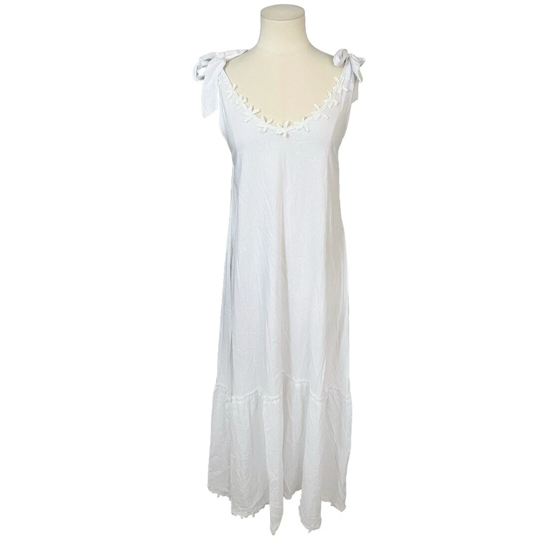 White Linen Dresses for Women
