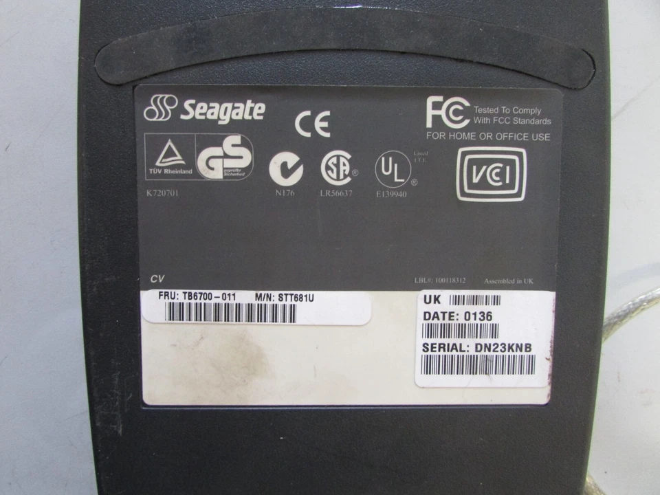 Seagate FC BIVG 36683 FRU: TB 6700-011 M/N : STT681U Serial DN 23 kNb (D974) - Bild 3 von 4