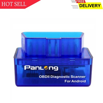 Panlong OBD2 Scanner Bluetooth OBDII Diagnostic Tool Car Code Reader Turn Off ..