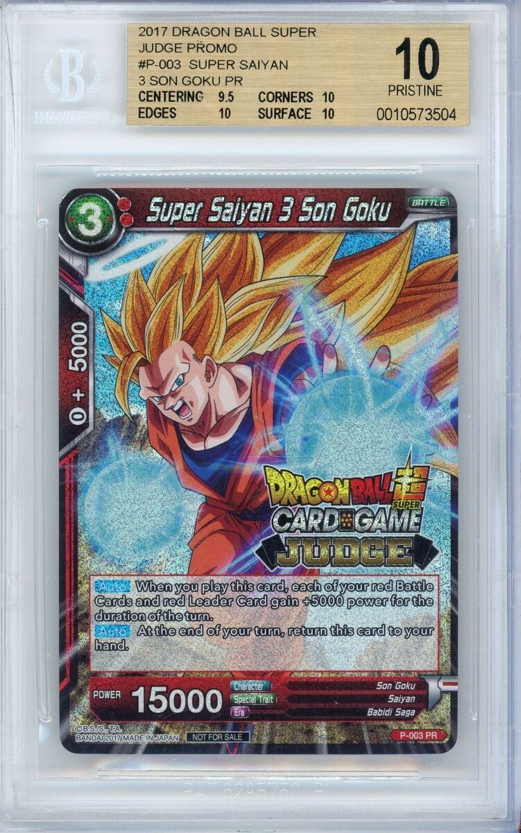 Super Saiyan 3 Son Goku (#P-003)  Magic: The Gathering: Cartas