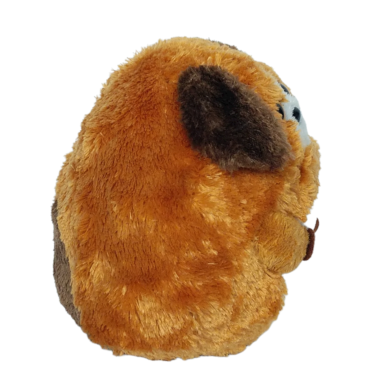 Ty Beanie Ballz Bandit Brown White Dog Plush Stuffed Animal 2011