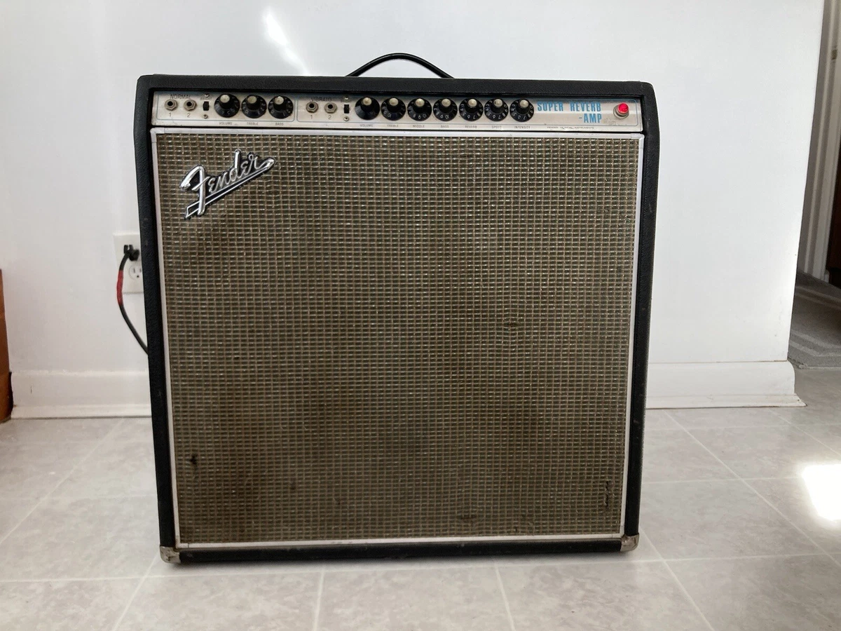 Fender super sale reverb silverface