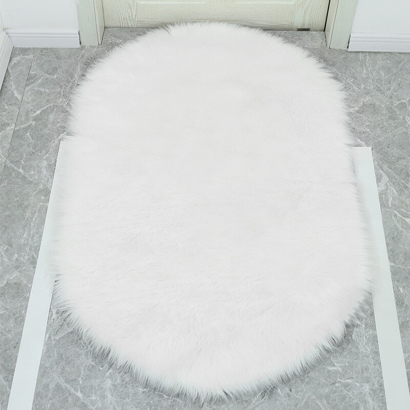 Fluffy Rugs AntiSlip Shaggy Rug Super Soft Carpet Mat Living Room