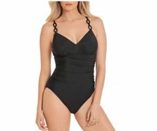 Magicsuit Solid Randal One Piece Swimsuit, Black, 16